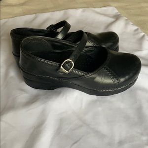 Black Dansko Mary Jane shoes